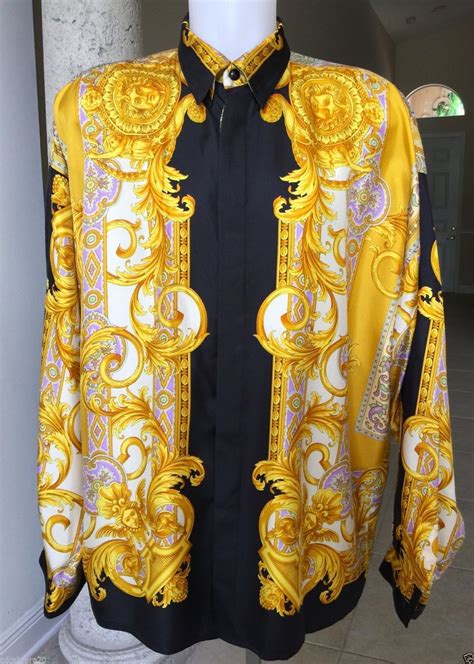 buy vintage versace shirts|vintage versace men's shirts.